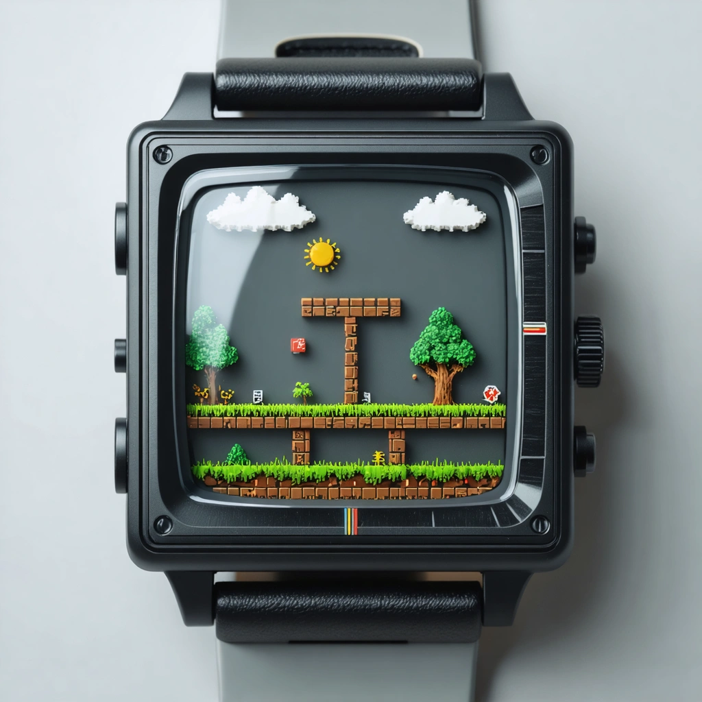 Atari 2600 My Play Watch: A Fusion of Retro Gaming and Modern Innovation